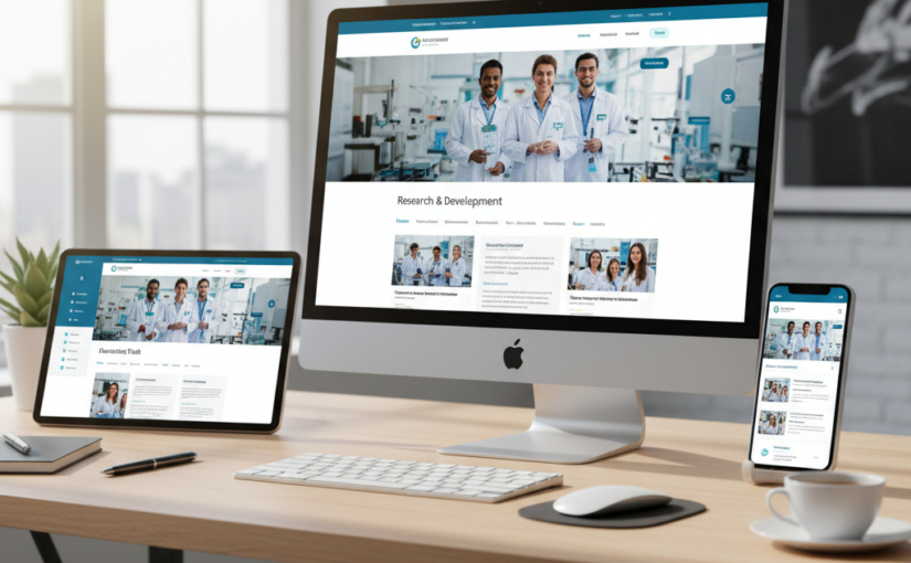 [제약회사, 이제는 반응형 웹사이트로 환자 및 의료 전문가와의 소통을 혁신하세요!]