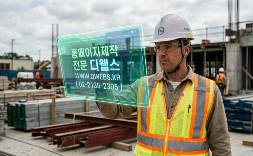 건설자재회사의 미래, DWEBS와 함께하는 성공적인 홈페이지 제작 전략