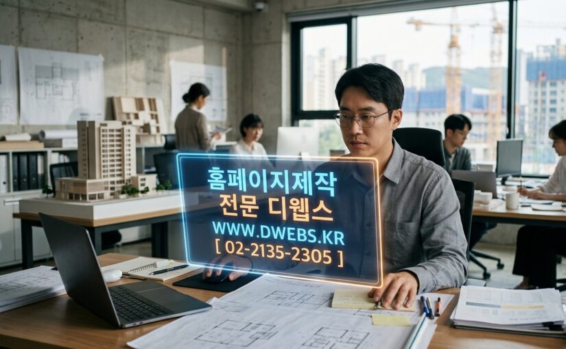 건설업체, 홈페이지 제작 견적, 왜 중요할까? 성공적인 사업 확장의 비밀! (feat. DWEBS)